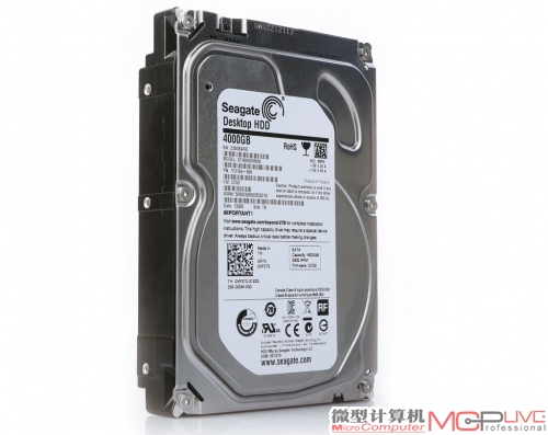 均衡的4TB硬盘 希捷Desktop HDD 4000GB